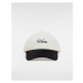 VANS Script Curved Bill Jockey Hat Unisex White, One Size