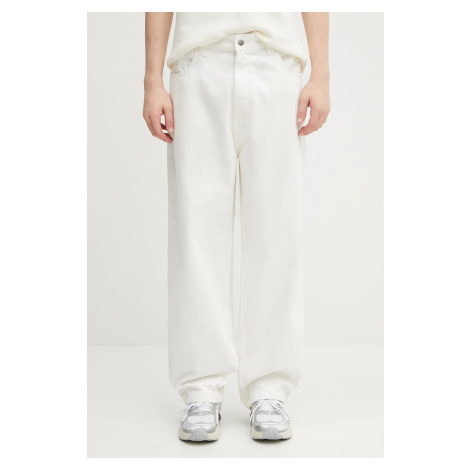 Bílé pánské džíny loose