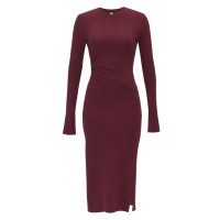 Šaty dkny 115cm knit dress burgundy