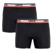 2PACK pánské boxerky Levis černé