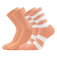 BOMA® ponožky Světlana 2 pár korálová 1 pack 118606
