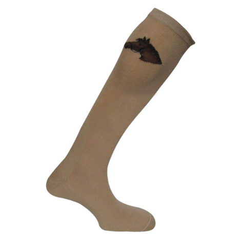 MUND EQUITACION VERANO ponožky béžové- 41-45 L