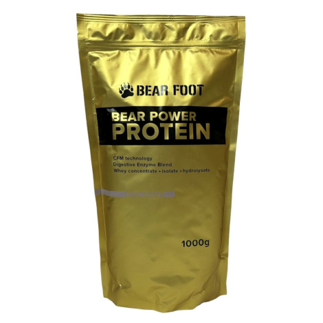 BEAR FOOT NUTRITION Power Protein kokos 1000 g