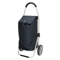 Beagles Tmavě modrý prémiový nákupní vozík na kolečkách “Aluman“