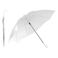 APT Velký skládací deštník, transparentní, 91 cm