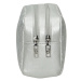 Klasická kosmetická taštička NOBO L0150-C022 Stříbrná