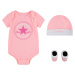 Converse classic ctp infant hat bodysuit bootie set 3pk 6-12 m