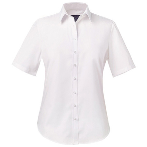 Brook Taverner Dámská košile s krátkým rukávem BR693 White