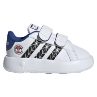 adidas GRAND COURT SPIDER-MAN CF I Dětská volnočasová obuv, bílá, velikost