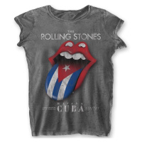 The Rolling Stones Tričko Havana Cuba Womens Charcoal Grey