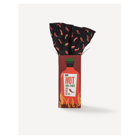 Celio Dárkové balení trenýrek Hot chilli sauce - Pánské
