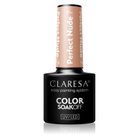 Claresa SoakOff UV/LED Color Perfect Nude gelový lak na nehty odstín 7 5 g