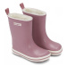 BUNDGAARD CLASSIC RUBBER BOOT WINTER Dark Rose | Dětské barefoot holínky