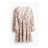 H & M - Plisované šaty - růžová