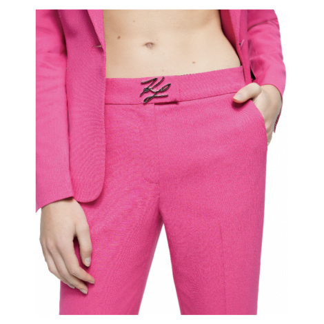 Růžové kalhoty - KARL LAGERFELD