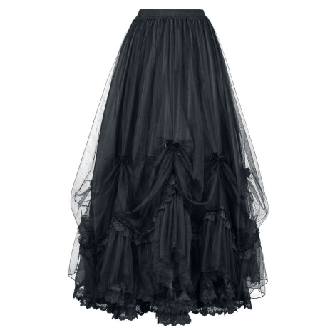 Sinister Gothic Sukně Gothic Maxi sukně černá