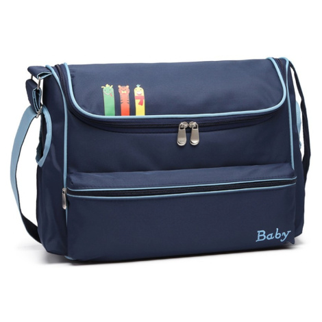 Tmavě modrá praktická přebalovací taška s obrázkem Buiron Lulu Bags