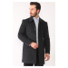 PLT8364 DEWBERRY MEN'S COAT-ANTHRACITE