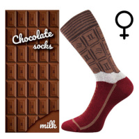 Lonka Chocolate Unisex trendy ponožky BM000002210200100015 Milk dámské