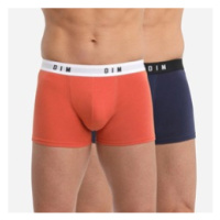 Pánské boxerky 2 ks DIM BOXER ORIGINAL 2x - DIM - oranžová