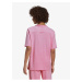 Růžové dámské oversize tričko adidas Originals