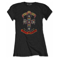 Guns N Roses tričko, Appetite For Destruction Girly Black, dámské