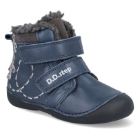 Dětské zimní boty D.D.step - W015-376A modré