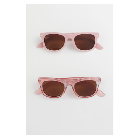 H & M - Sluneční brýle: balení po 2 - růžová H&M