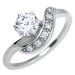 Brilio Silver Stříbrný zásnubní prsten 426 001 00534 04