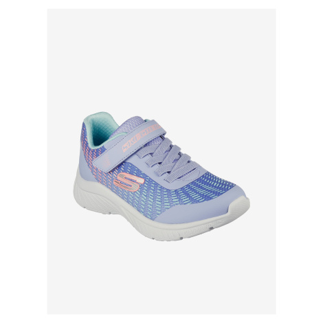 Světle fialové holčičí tenisky Skechers Microspec Plus Disco Dreaming