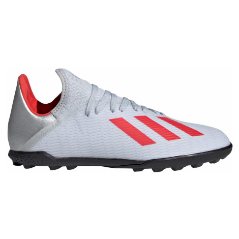 Dětské kopačky adidas X 19.3 TF Šedá / Červená