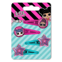 L.O.L. Surprise Hair clip Set sponky do vlasů pro děti 4 ks