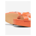 Oranžové dámské sandály na podpatku ONLY Autum