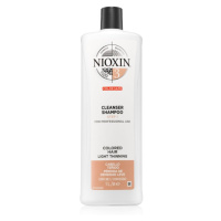 Nioxin System 3 Color Safe čisticí šampon pro barvené řídnoucí vlasy 1000 ml