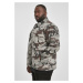 Pánská bunda // Urban Classics Camo Cotton Coach Jacket grey camo