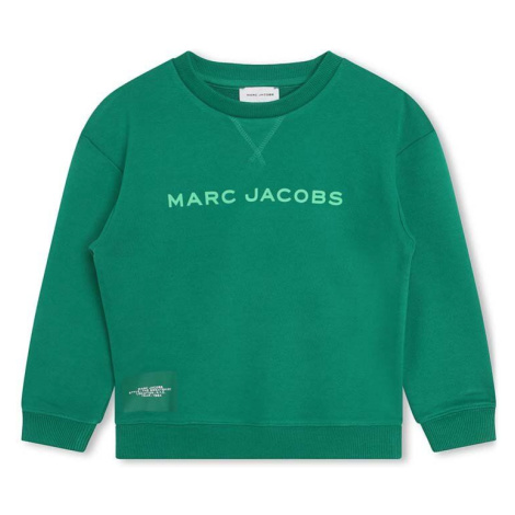 Dětská mikina Marc Jacobs zelená barva, s potiskem