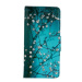 TopQ Xiaomi Poco M3 Pro knížkové Modré s květy 60720