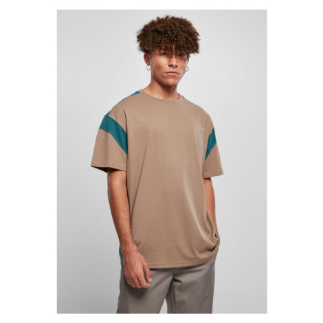 Active Tee - darkkhaki/teal Urban Classics