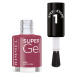 Rimmel Super Gel gelový lak na nehty bez užití UV/LED lampy odstín 030 Wild Gal 12 ml