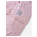 Světle růžová holčičí multifunkční bunda s odepínacími rukávy Reima Porosein