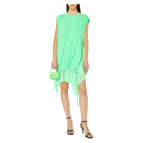 Šaty diesel d-rolletty dress zelená