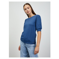 Modré dámské basic tričko ZOOT.lab Shia