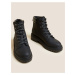 Černé dámské kotníkové turistické boty Marks & Spencer
