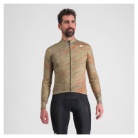 SPORTFUL Cyklistický dres s dlouhým rukávem zimní - CLIFF SUPERGIARA THERMAL - béžová