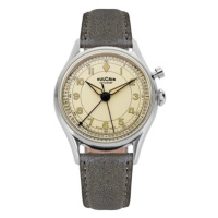 Vulcain Cricket Classique 39 mm - Eggshell - Grey