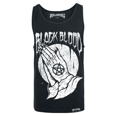 Black Blood by Gothicana Praying Hands Tank top černá