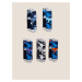 Sada pěti párů klučičích vzorovaných ponožek Marks & Spencer