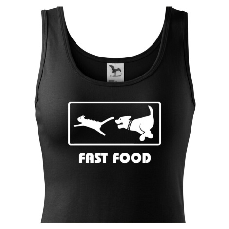 Dámské tričko - Fast Food BezvaTriko