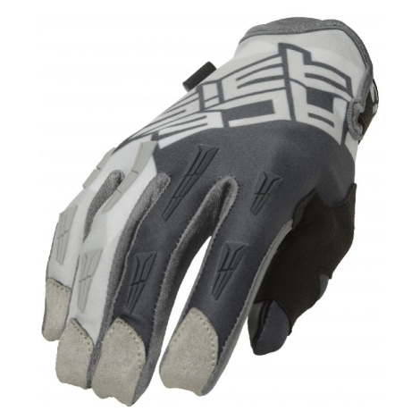 ACERBIS MX X-H motokrosové rukavice šedá
