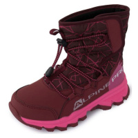 Dětské obuv zimní ALPINE PRO EDARO pink glo